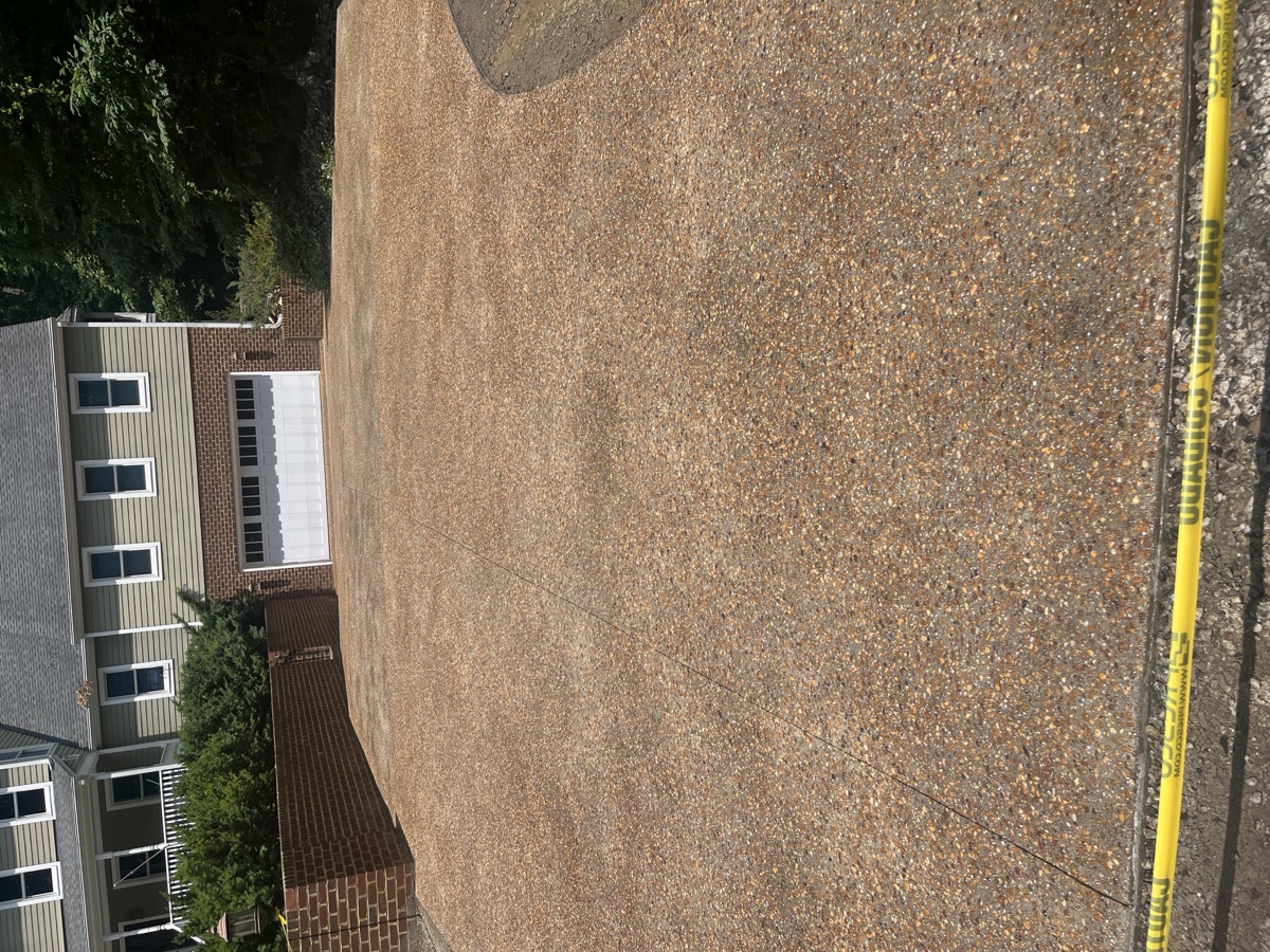 Concrete finishing details