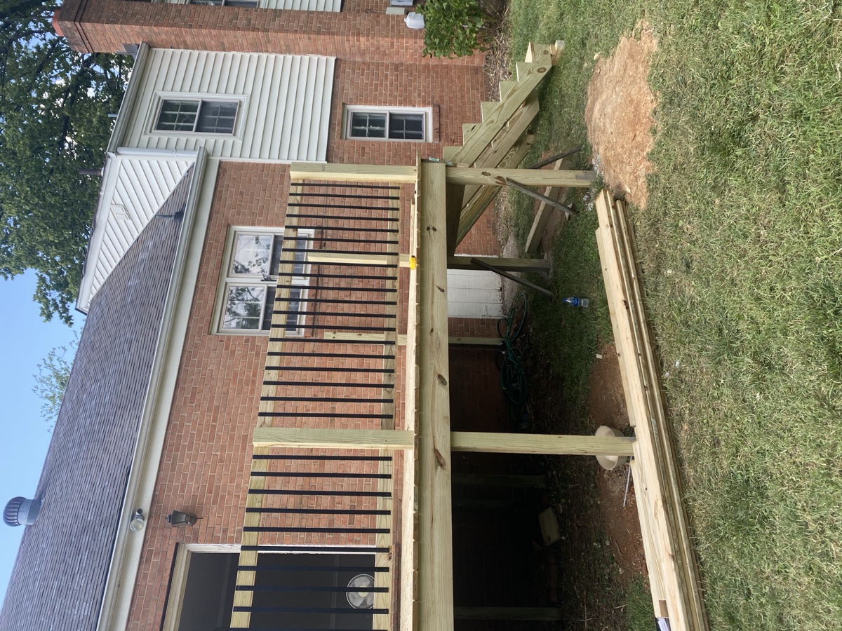 Deck framing and construction