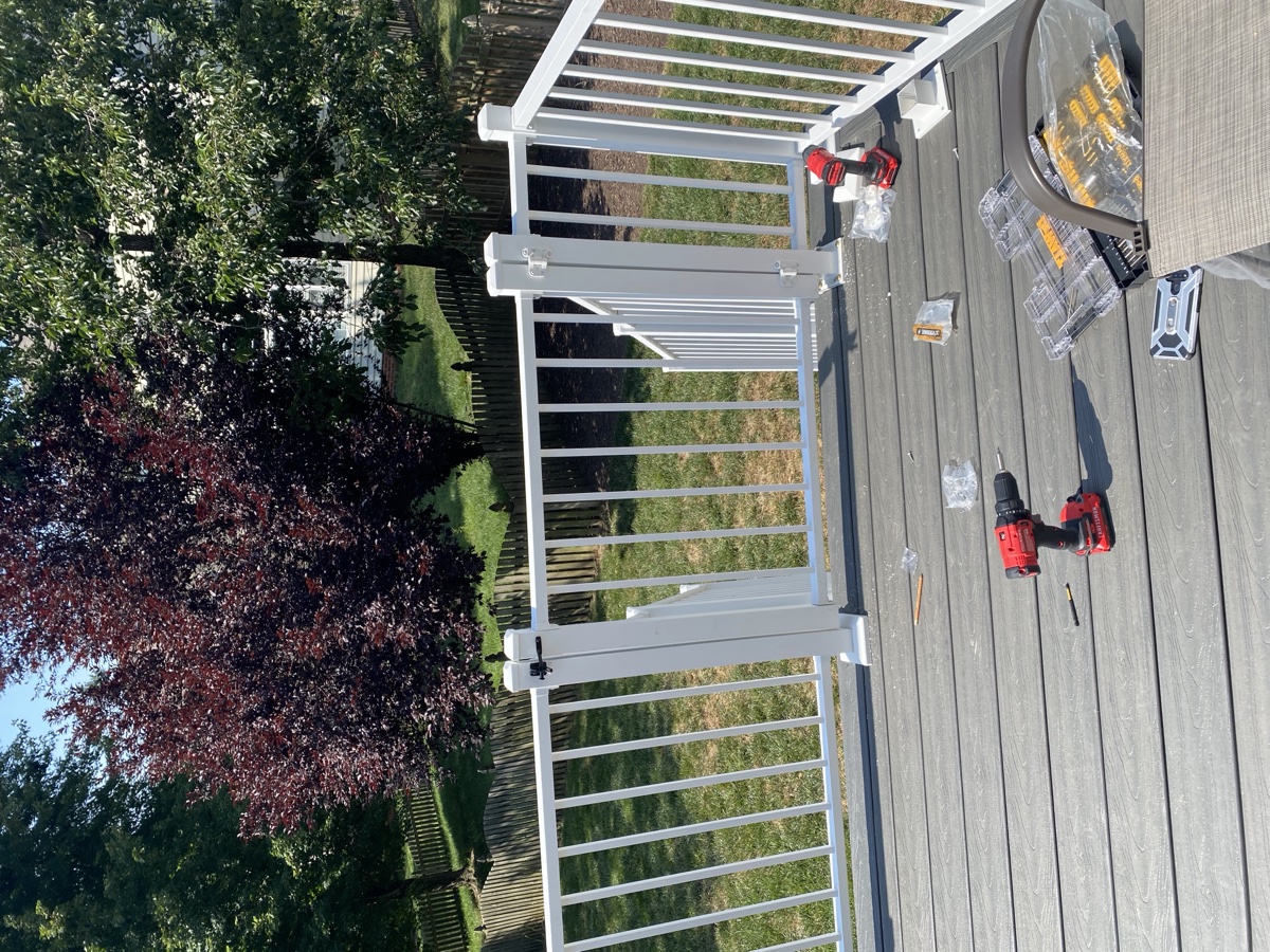 Custom deck installation