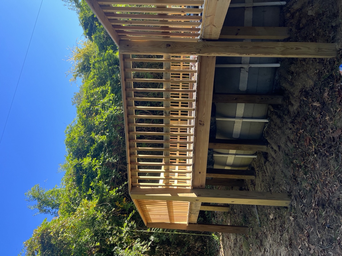 Fence installation project