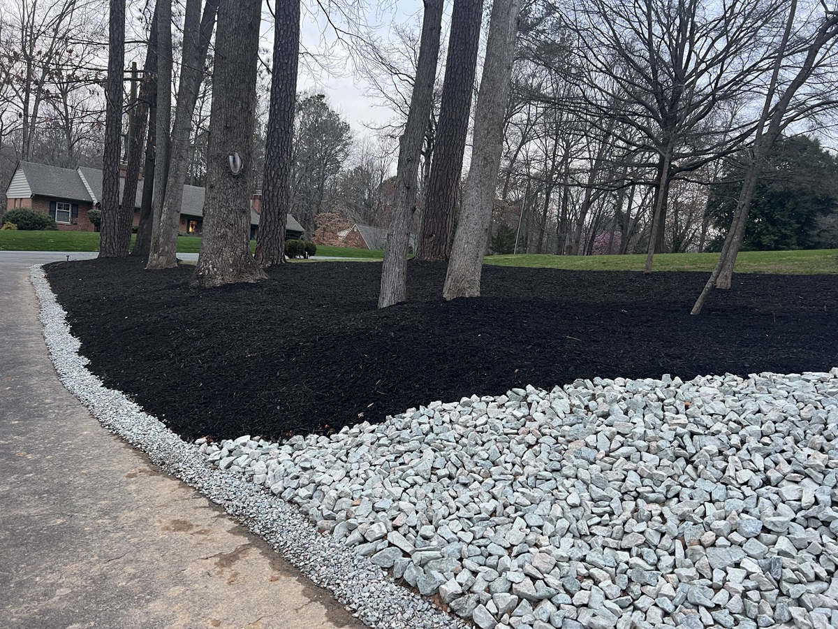 Paver patio installation