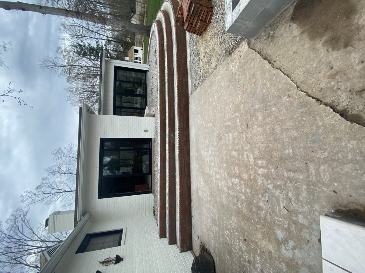 Block foundation work
