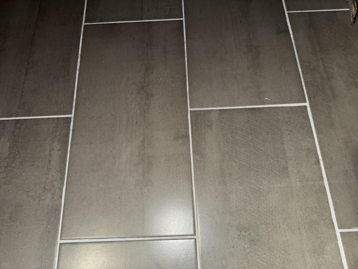 Tile finishing detail
